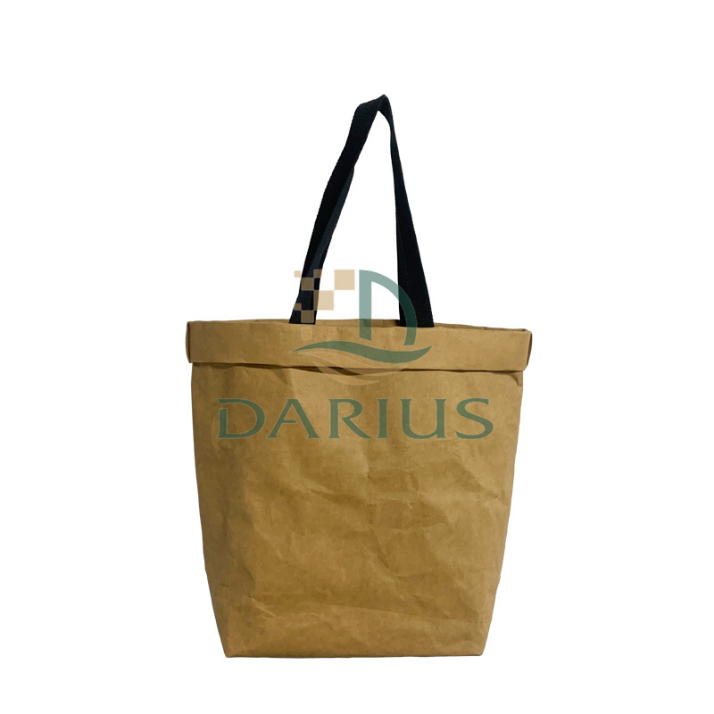 Maximale grootte boodschappentas Kraftpapier draagtas met grote capaciteit