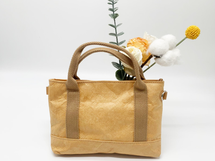 Duurzaamheid omarmen Niet-geweven Tyvek-papieren mini-crossbodytassen en -bakken