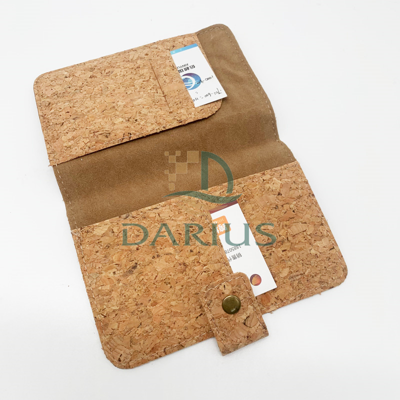 cork credit card holder