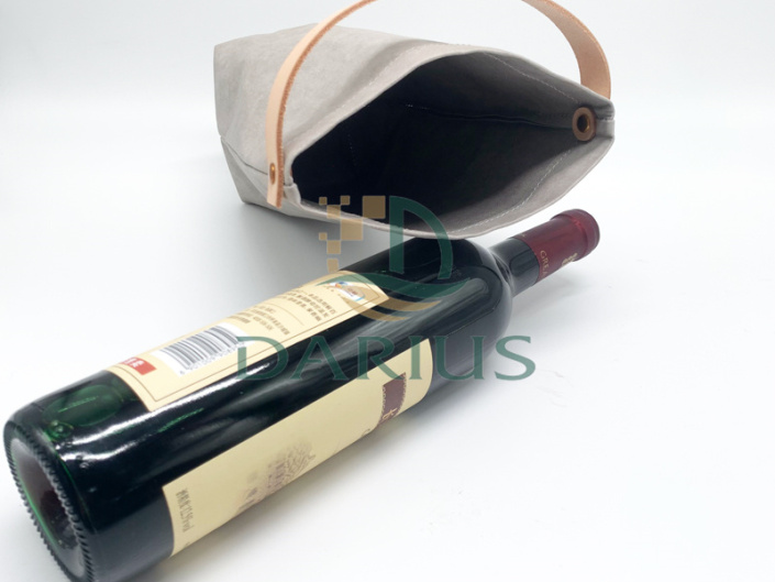 Descubra a beleza dos sacos de vinho de papel laváveis