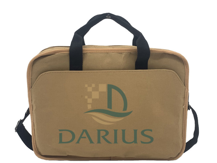 Laadukas pestävä Kraft Paper -laukku kannettavalle tietokoneelle