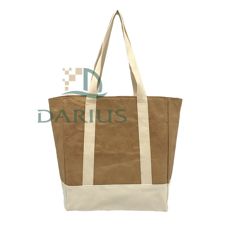 Tyvek damesmode draagtas schouderhandtassen met grote capaciteit