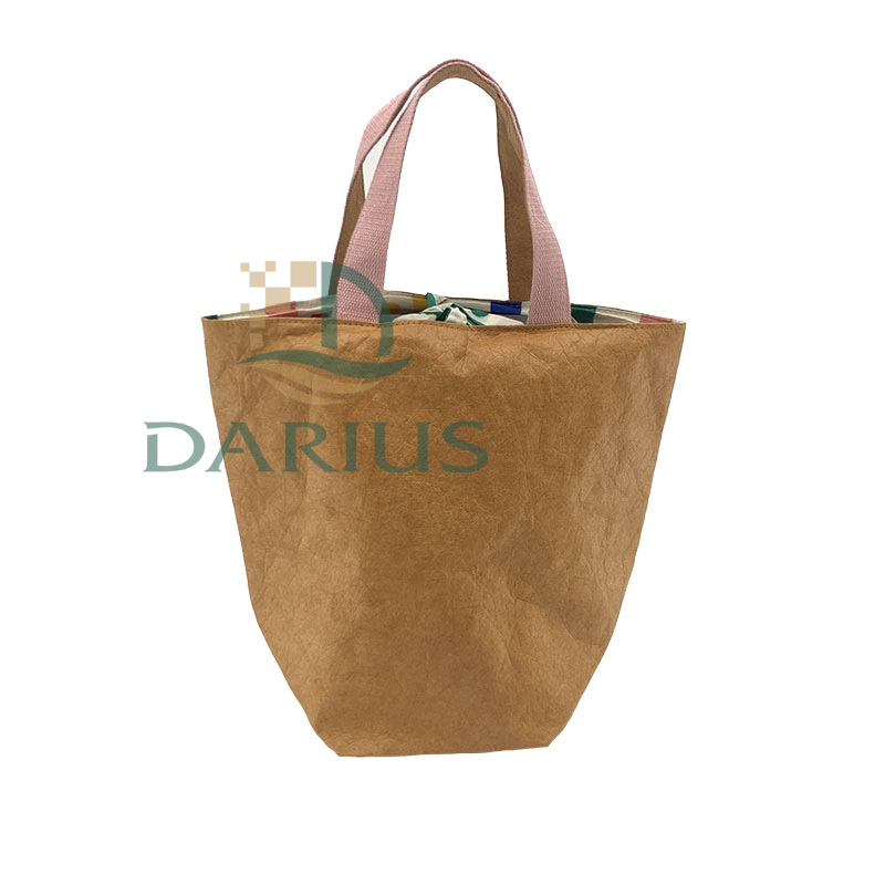 Naisten Tyvek Paperi-kangaskassi Tyylikäs vedenpitävä kangaskassi