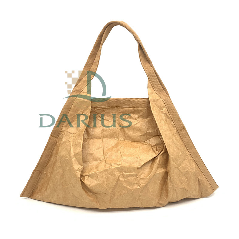 Suurikapasiteettinen matka-kangaskassi Vedenpitävä ostoskassi