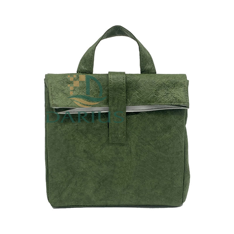 Vedenpitävä uudelleenkäytettävä kannettava Tyvek-kylmälaukku