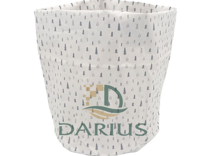 Suuri tilavuus taitettava mukautettu Tyvek-pesukori