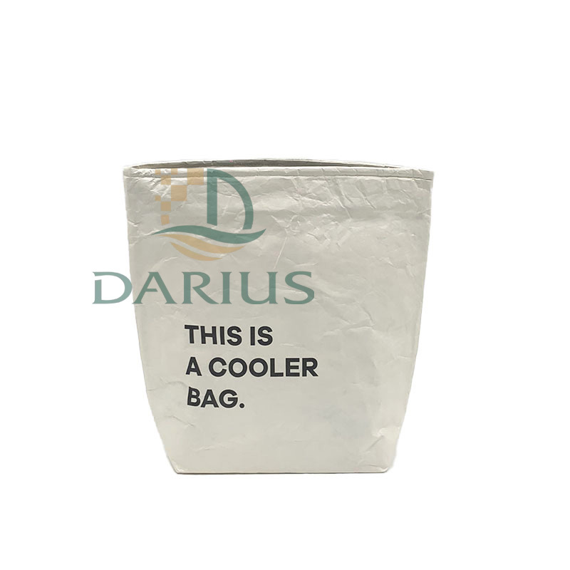 Eristetty uudelleenkäytettävä lounaslaukku Kevyt Tyvek-kylmälaukku