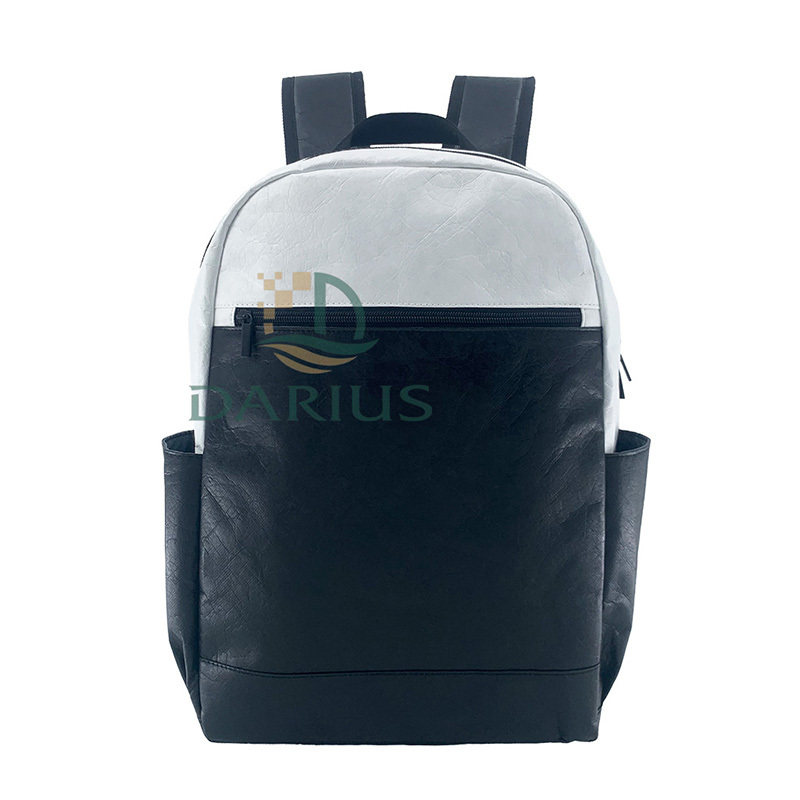 Waterproof School Backpack Eco Friendly Tyvek Backpack