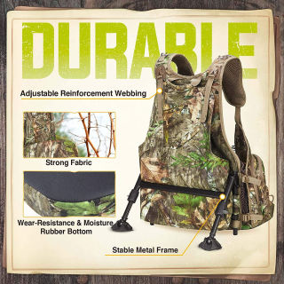 Turkey Vest for Hunting with Seat Large Game Backpack