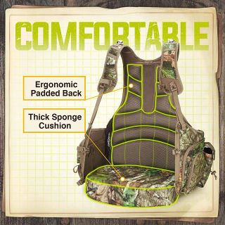 Turkey Vest for Hunting with Seat Large Game Backpack