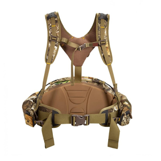 Hunting Brown Camo Fanny Waist Pack With Harness Pouch