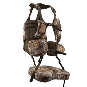 Outdoor camouflage Turkey vest for hunting with seat