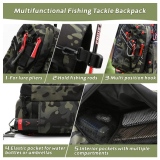 Small Waterproof Fly Fishing Sling Tackle Bag