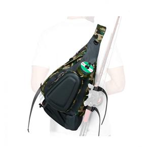 Crossbody Over Shoulder Small Sling Fishing Bag Backpack