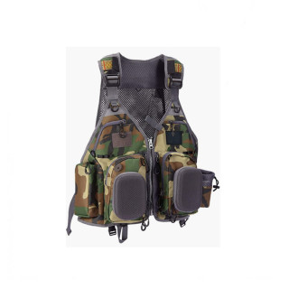 Men's Adjustable Camouflage Fishing Vest Pack