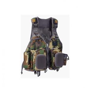 Men's Adjustable Camouflage Fishing Vest Pack