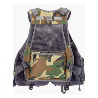 Men's Adjustable Camouflage Fishing Vest Pack
