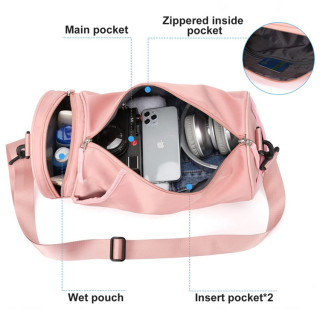 Fitness Small Sports Workout Barrel Bags