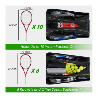 Black Tennis Racket Bag