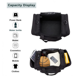 Large Men's Sports Gym Workout Bag