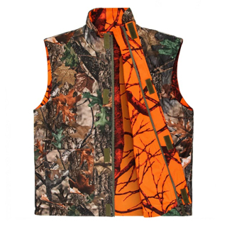 Gilet réversible original de chasse à la dinde pour femme et homme