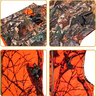 Original Hunting Turkey Reversible Vest clothing for Women Man