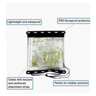 Large Waterproof Military Map Case Pouch Holder