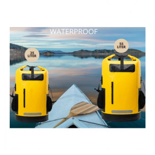 Waterproof Roll Top Dry Bag Backpack For Kayaking