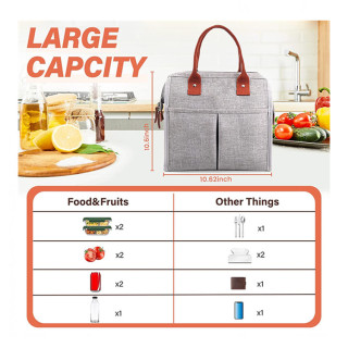 Ladies Small Lunch Tote Bag Pack