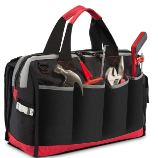 Heavy Duty Canvas Electrician Velocity Tool Tote Bag