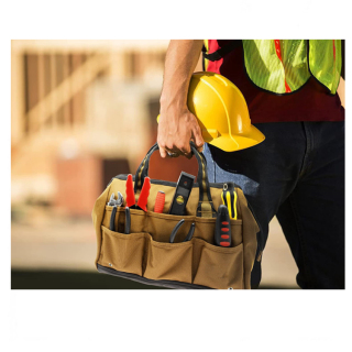 Large Capacity Heavy Duty Worker Tool Rucksack Bag
