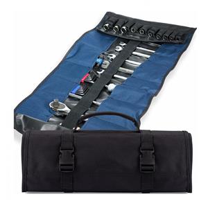 Small Tool Roll Organizer Bag For Mechanic Electrician