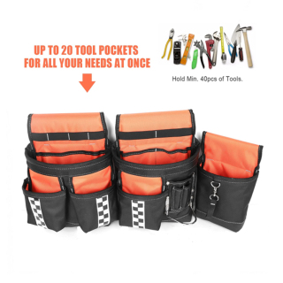 Heavy Duty Tool belt with suspenders for men carpenter
