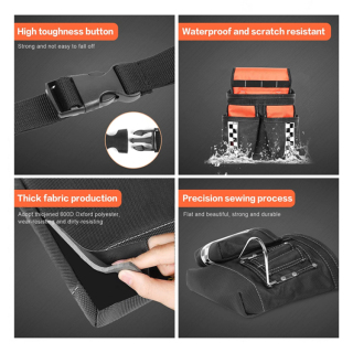 Heavy Duty Tool belt with suspenders for men carpenter