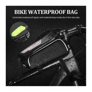 Front Frame Tube Bicycle Bag Waterproof Phone Case