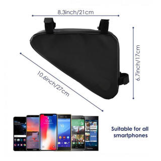 Sport Bicycle Bike Storage Bag Triangle Saddle Pouch