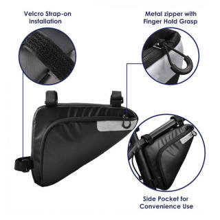 Sport Bicycle Bike Storage Bag Triangle Saddle Pouch