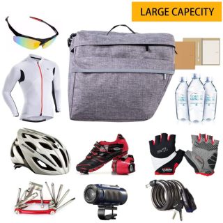Mountain Bike Panniers Bag Waterproof Bike Rear Rack Bag