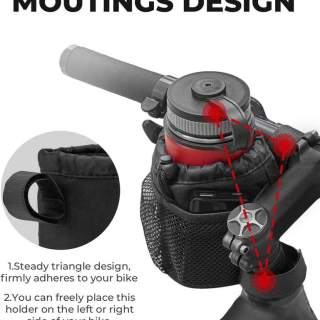 Insulated Water Bottle Pocet For Bicycle Cup Holder