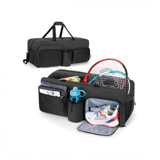 Foldable Travel Duffle Bag With Shoes Compartment