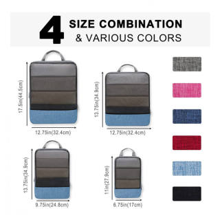 4 Pcs Packing Travel Organizer Cubes Luggage Organizers