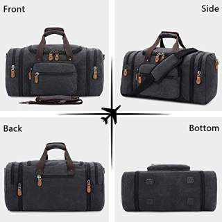 Travel Duffle Overnight Bag With Wet Dry Pocket