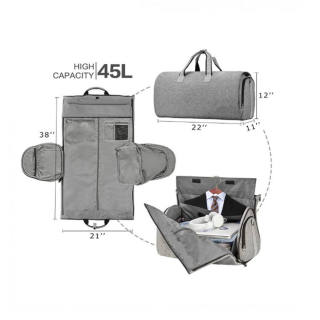 Travel Garment Bag For Trip Hanging Suitcase Suit Bag