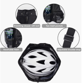 Black Swimming Backpack Swim Bag