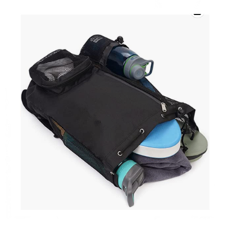 Black Swimming Backpack Swim Bag