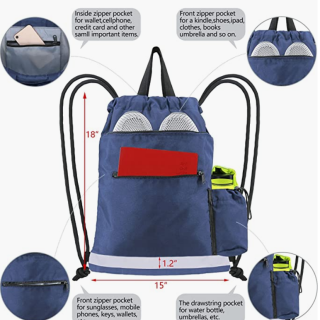 Women's Small Sports Bag Gym Sack