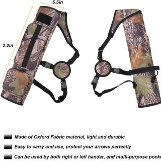 Large Green Hunting Arrow Quiver Game Rucksack Bags