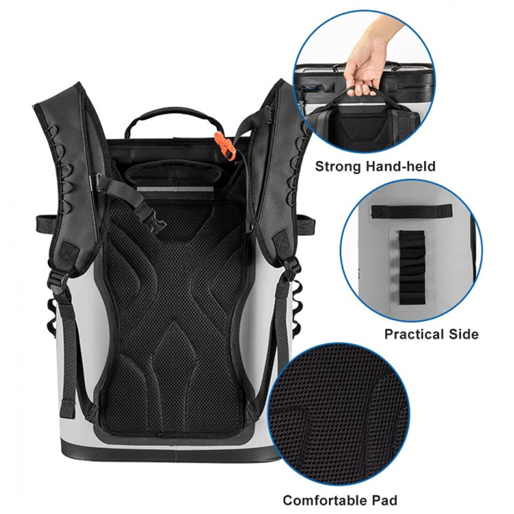 soft cooler backpack insulated waterproof