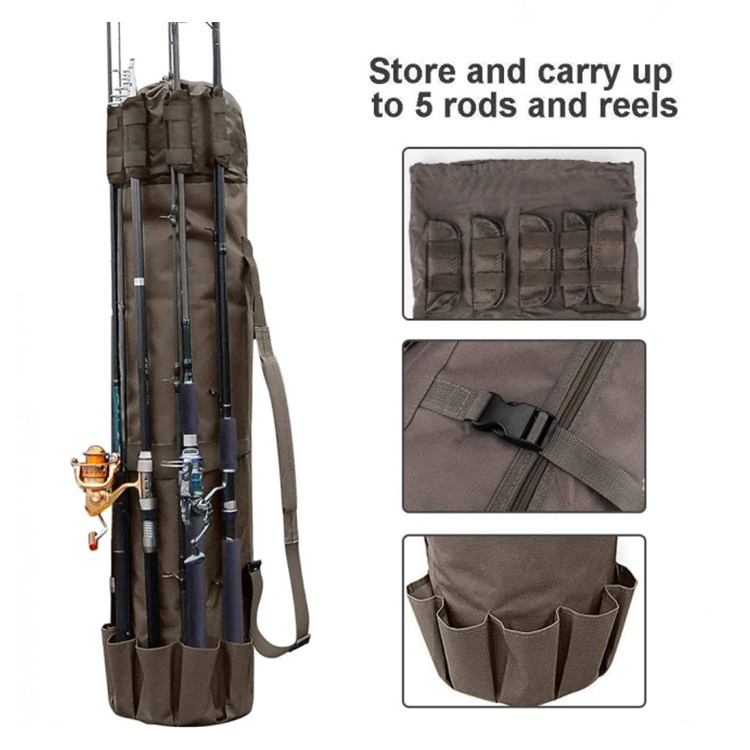 fishing pole carrying case