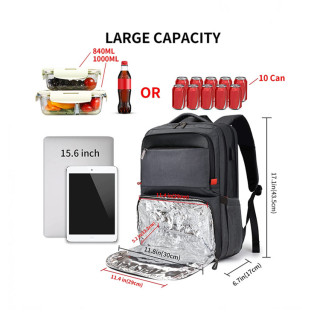 Men's Meal Prep Management Backpack